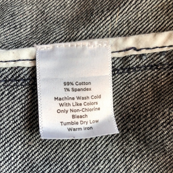 Talbots dark wash jean jacket - Picture 10 of 10